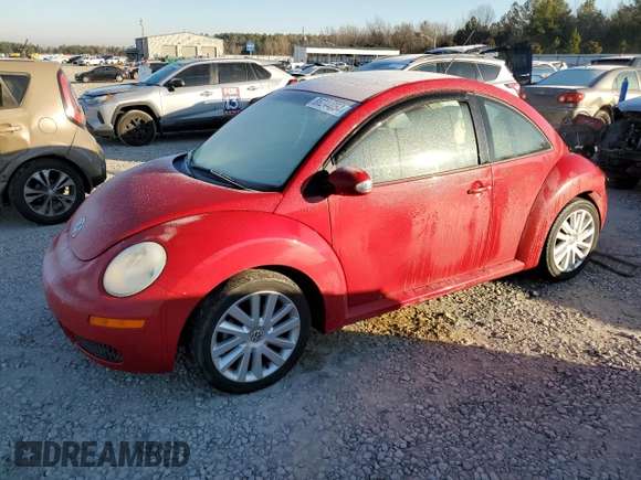 2008 Volkswagen Beetle S with VIN 3VWRW31CX8M500141, listed as a Copart auction lot 86244054 with 118,553 mi miles and Salvage Title. Bid and sale history available at DreamBid. Image 1.