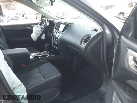 2017 Nissan Pathfinder S with VIN 5N1DR2MN5HC606019, listed as a IAAI auction lot 41637779 with 133,128 mi miles and . Bid and sale history available at DreamBid. Image 5.