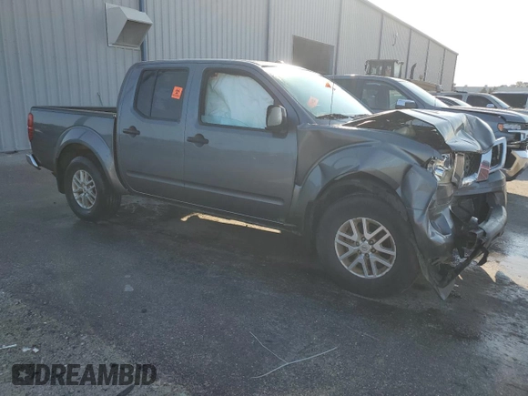 2017 Nissan Frontier SV with VIN 1N6AD0EV8HN757009, listed as a Copart auction lot 54850985 with 53,440 mi miles and Non repairable. Bid and sale history available at DreamBid. Image 4.