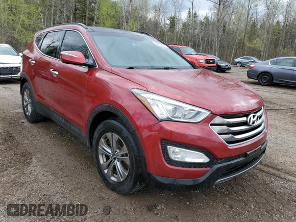 2016 Hyundai Santa Fe z VIN 5XYZUDLBXGG346366, wystawiony jako Copart lot #55322995 z przebiegiem Nie podano mil oraz Czysty tytuł • Clean title. Historia ofert i sprzedaży dostępna na DreamBid. Obrazek 4.