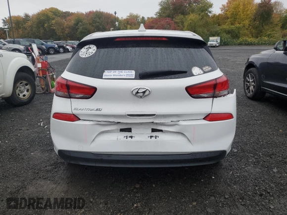 2020 Hyundai Elantra GT with VIN KMHH35LE2LU137688, listed as a Copart auction lot 75752044 with 76,200 mi miles and Salvage Title. Bid and sale history available at carsss.com. Image 6.