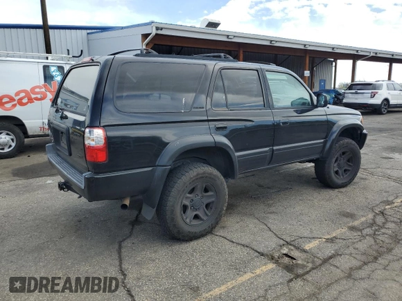 2000 Toyota 4Runner Limited with VIN JT3GN87R4Y0157503, listed as a Copart auction lot 51157785 with 282,853 mi miles and Salvage Title. Bid and sale history available at DreamBid. Image 3.