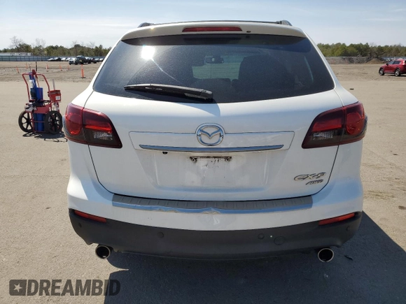 2015 Mazda CX-9 Grand Touring with VIN JM3TB3DVXF0461303, listed as a Copart auction lot 53152255 with 118,303 mi miles and Salvage Title. Bid and sale history available at carsss.com. Image 6.