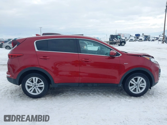 2018 Kia Sportage LX with VIN KNDPMCAC8J7324190, listed as a IAAI auction lot 41599162 with 41,573 mi miles. Bid and sale history available at carsss.com. Image 14.