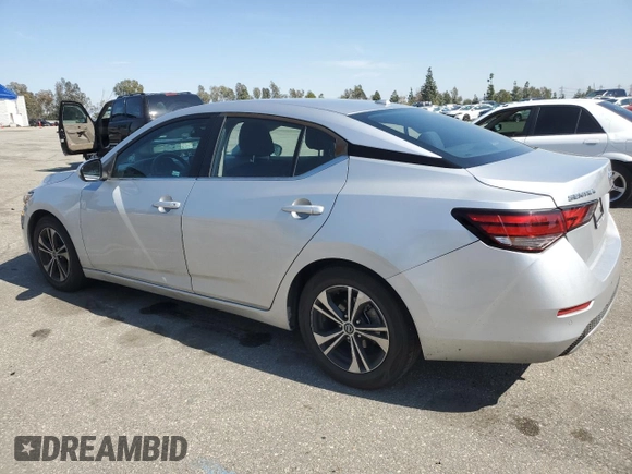 2021 Nissan Sentra SV with VIN 3N1AB8CV6MY299075, listed as a Copart auction lot 50176035 with 68,182 mi miles and Salvage Title. Bid and sale history available at DreamBid. Image 2.