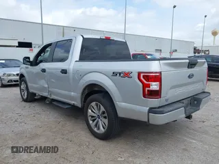 2018 Ford F-150 XL with VIN 1FTEW1CP9JKC79991, listed as a IAAI auction lot 41737265 with 123,655 mi miles and . Bid and sale history available at DreamBid. Image 3.