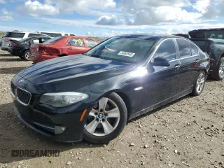 2011 BMW 5 Series 528i with VIN WBAFR1C53BC736751, listed as a Copart auction lot 54862565 with 154,809 mi miles and Clean Title. Bid and sale history available at carsss.com. Image 1.
