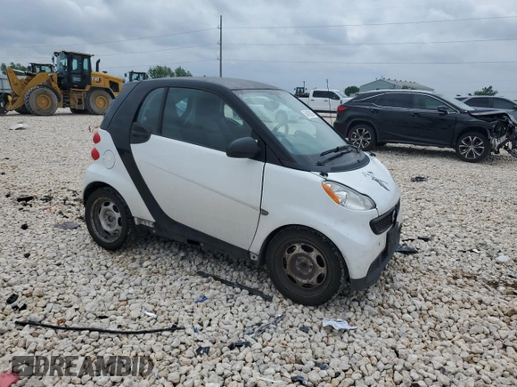 2013 Smart fortwo Pure with VIN WMEEJ3BA1DK633239, listed as a Copart auction lot 54829205 with 147,647 mi miles and Salvage Title. Bid and sale history available at carsss.com. Image 4.