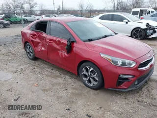 2019 Kia Forte LXS with VIN 3KPF24AD7KE138545, listed as a IAAI auction lot 41674333 with 81,779 mi miles. Bid and sale history available at carsss.com. Image 1.