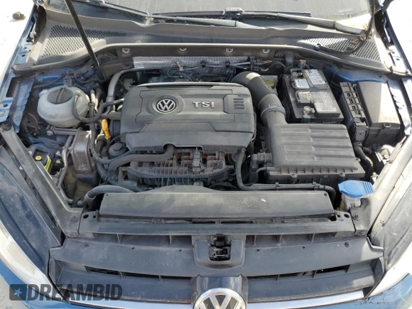 2017 Volkswagen Golf SportWagen S with VIN 3VWA17AU4HM502818, listed as a Copart auction lot 48975945 with 85,811 mi miles and Salvage Title. Bid and sale history available at carsss.com. Image 12.