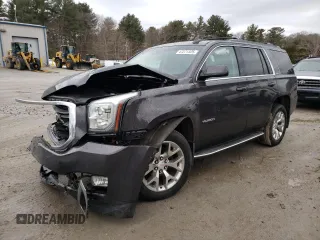 2016 GMC Yukon SLT with VIN 1GKS2BKC8GR140572, listed as a Copart auction lot 47271325 with 0 mi miles and Salvage Title. Bid and sale history available at carsss.com. Image 1.
