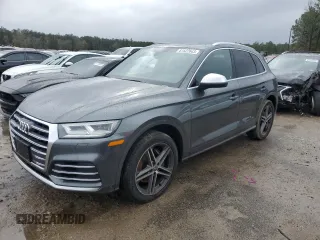 2019 Audi SQ5 Premium Plus with VIN WA1B4AFY2K2061142, listed as a Copart auction lot 81522643 with 50,108 mi miles and . Bid and sale history available at DreamBid. Image 1.