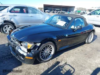 1996 BMW 3-Series Z3 with VIN 4USCH7328TLB67783, listed as a IAAI auction lot 41244966 with 131,901 mi miles. Bid and sale history available at carsss.com. Image 19.