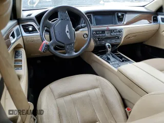 2015 Hyundai Genesis 3.8L with VIN KMHGN4JE7FU066608, listed as a Copart auction lot 69670874 with 148,891 mi miles and Non Repairable. Bid and sale history available at carsss.com. Image 8.