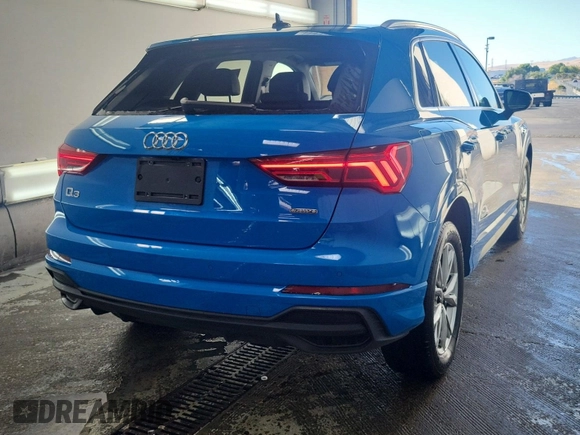 2023 Audi Q3 S line Premium with VIN WA1DECF32P1108964, listed as a IAAI auction lot 42889692 with 54,133 mi miles and . Bid and sale history available at DreamBid. Image 36.