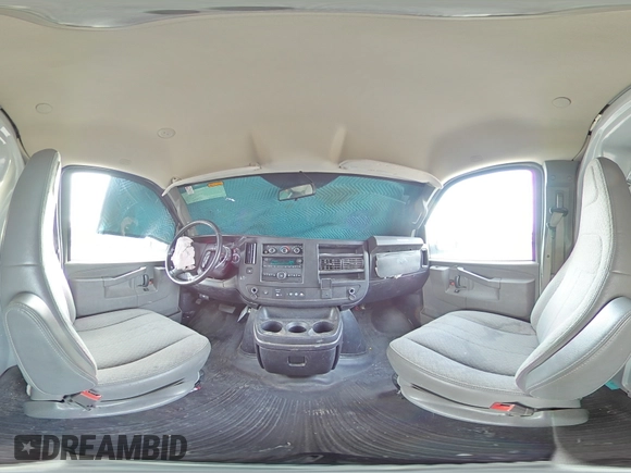 2021 Chevrolet Express Cargo z VIN 1GCWGAFP5M1251810, wystawiony jako Copart lot #43169785 z przebiegiem 57 200 mil mil oraz Szkoda całkowita • Salvage title. Historia ofert i sprzedaży dostępna na DreamBid. Obrazek 14.