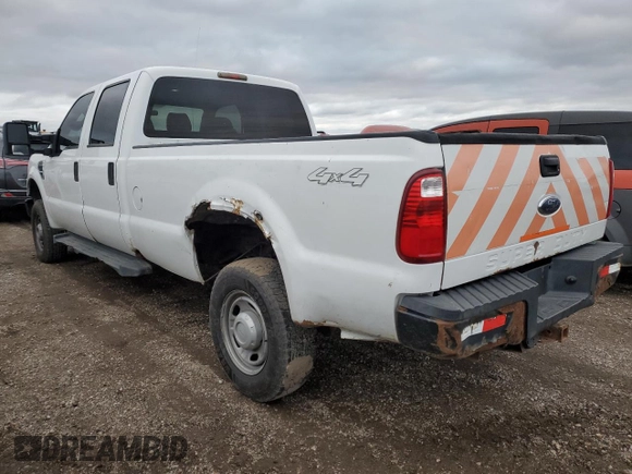 2010 Ford Super Duty F-250 SRW XL with VIN 1FTSW2B58AEB00797, listed as a Copart auction lot 79393854 with 320,987 mi miles and Salvage Title. Bid and sale history available at carsss.com. Image 2.