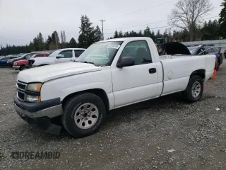 2006 Chevrolet Silverado 1500 Work Truck with VIN 3GCEC14V26G151645, listed as a Copart auction lot 49298165 with 107,504 mi miles and Salvage Title. Bid and sale history available at carsss.com. Image 1.
