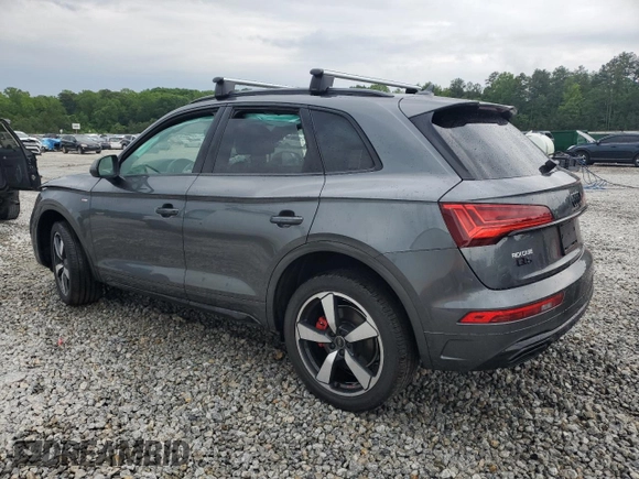 2024 Audi Q5 S line Premium Plus with VIN WA1EAAFY2R2145381, listed as a Copart auction lot 55919225 with Not provided miles and Salvage title. Bid and sale history available at DreamBid. Image 2.