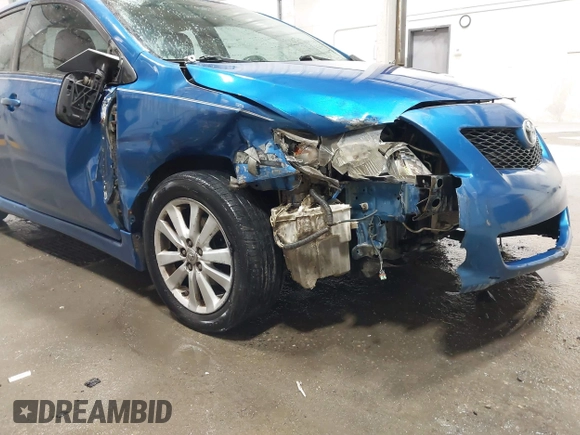 2010 Toyota Corolla with VIN 2T1BU4EE9AC445174, listed as a IAAI auction lot 42030017 with 168,008 mi miles. Bid and sale history available at carsss.com. Image 6.
