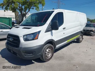 2020 Ford Transit Cargo Van with VIN 1FTBR1Y8XLKB35493, listed as a IAAI auction lot 41887907 with 95,858 mi miles. Bid and sale history available at carsss.com. Image 17.