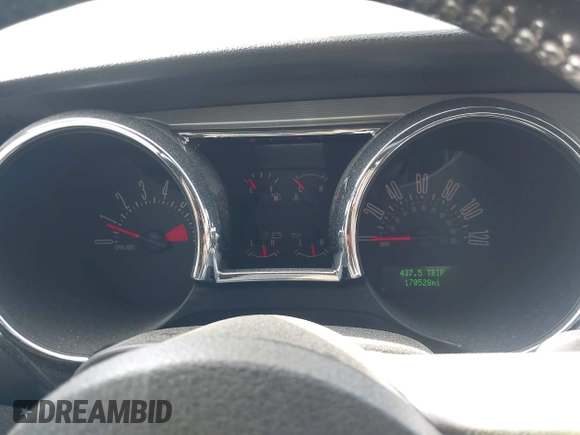 2006 Ford Mustang Standard with VIN 1ZVFT80N865227313, listed as a IAAI auction lot 42069301 with 170,528 mi miles. Bid and sale history available at carsss.com. Image 7.