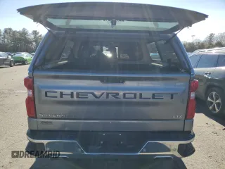 2021 Chevrolet Silverado 1500 LTZ with VIN 1GCUYGEDXMZ200545, listed as a Copart auction lot 43721165 with 58,623 mi miles and Salvage Title. Bid and sale history available at DreamBid. Image 6.