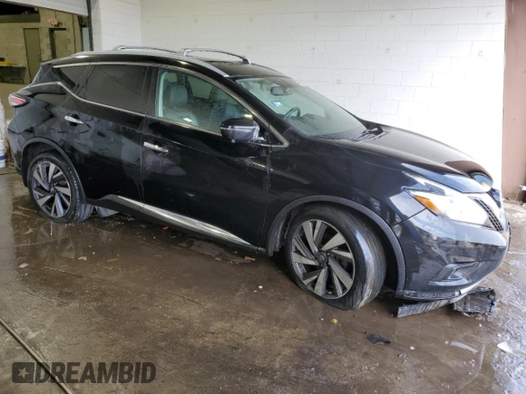 2016 Nissan Murano S z VIN 5N1AZ2MH1GN108755, wystawiony jako Copart lot #89007595 z przebiegiem 156 243 mil mil oraz Szkoda całkowita • Salvage title. Historia ofert i sprzedaży dostępna na DreamBid. Obrazek 4.