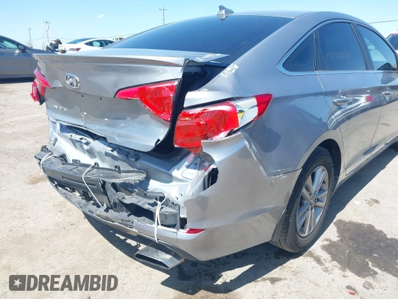 2016 Hyundai Sonata SE with VIN 5NPE24AF0GH340000, listed as a IAAI auction lot 41945609 with 160,043 mi miles and . Bid and sale history available at carsss.com. Image 18.