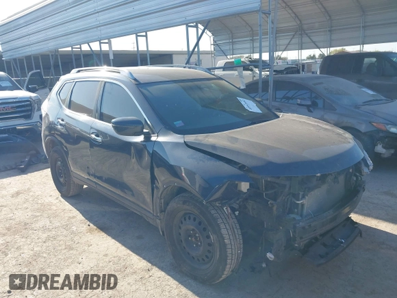 2016 Nissan Rogue SL with VIN 5N1AT2MV4GC893887, listed as a IAAI auction lot 40992682 with 186,792 mi miles and . Bid and sale history available at DreamBid. Image 1.