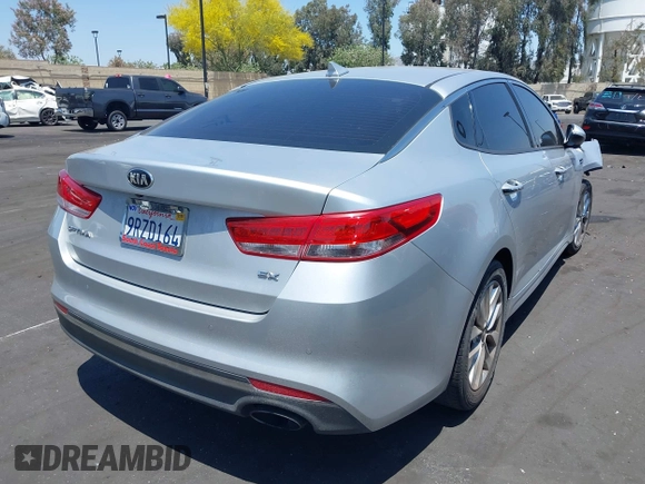 2018 Kia Optima EX with VIN 5XXGU4L34JG184486, listed as a IAAI auction lot 42465491 with 78,882 mi miles and . Bid and sale history available at DreamBid. Image 4.