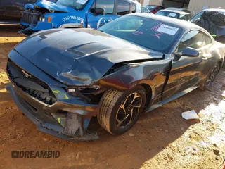 2020 Ford Mustang EcoBoost with VIN 1FA6P8TH9L5113805, listed as a IAAI auction lot 41588921 with 43,895 mi miles. Bid and sale history available at carsss.com. Image 17.