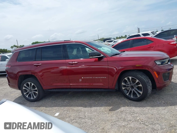 2021 Jeep Grand Cherokee Overland with VIN 1C4RJJDG7M8204108, listed as a IAAI auction lot 42005428 with 68,369 mi miles and . Bid and sale history available at DreamBid. Image 13.