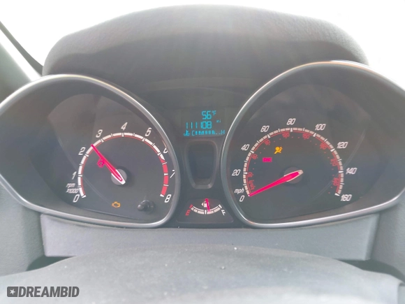 2019 Ford Fiesta ST with VIN 3FADP4GX2KM139687, listed as a IAAI auction lot 41649831 with 111,108 mi miles. Bid and sale history available at carsss.com. Image 7.