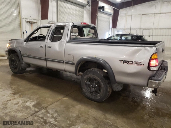 2002 Toyota Tundra SR5 with VIN 5TBBT44142S282467, listed as a Copart auction lot 49870265 with 152,518 mi miles and Salvage Title. Bid and sale history available at carsss.com. Image 2.