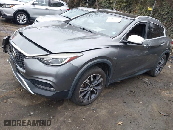 2017 Infiniti QX30 Luxury with VIN SJKCH5CR3HA031551, listed as a IAAI auction lot 41433856 with 113,570 mi miles. Bid and sale history available at carsss.com. Image 18.
