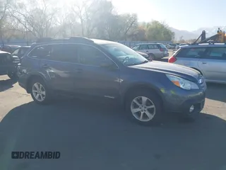 2014 Subaru Outback Premium with VIN 4S4BRCEC1E3314485, listed as a IAAI auction lot 41959386 with 185,594 mi miles and . Bid and sale history available at DreamBid. Image 1.