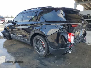 2025 Ford Explorer ST with VIN 1FMWK8GC4SGA22804, listed as a Copart auction lot 49159385 with 7,554 mi miles and Salvage Title. Bid and sale history available at carsss.com. Image 2.