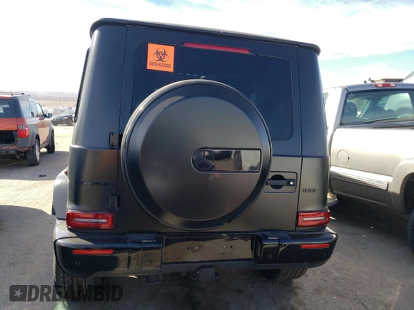 2020 Mercedes-Benz G 550 with VIN W1NYC6BJ9LX343381, listed as a Copart auction lot 43273034 with Not Provided miles and Salvage Title. Bid and sale history available at DreamBid. Image 6.
