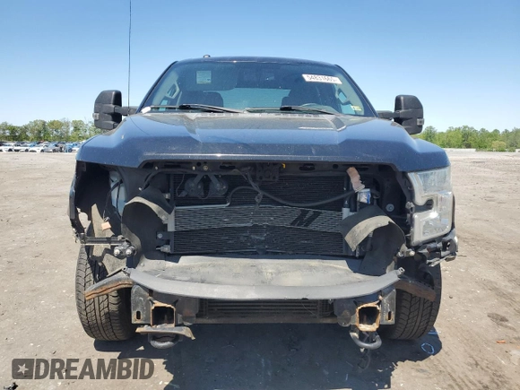 2015 Ford F-150 XLT with VIN 1FTEW1EG7FFA43224, listed as a Copart auction lot 54831665 with 265,723 mi miles and Salvage title. Bid and sale history available at DreamBid. Image 5.