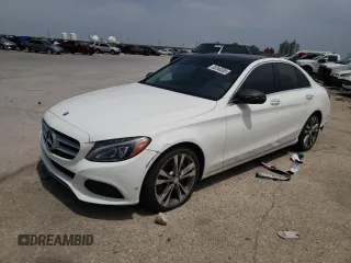 2016 Mercedes-Benz C 300 with VIN 55SWF4JB7GU177512, listed as a Copart auction lot 63240385 with 98,752 mi miles and Salvage title. Bid and sale history available at DreamBid. Image 1.