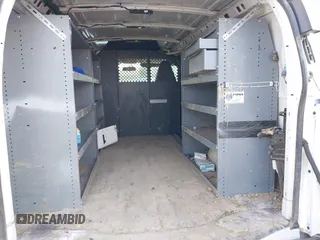 2021 Chevrolet Express Cargo with VIN 1GCWGAFP3M1204940, listed as a IAAI auction lot 42030364 with 81,163 mi miles and . Bid and sale history available at DreamBid. Image 8.