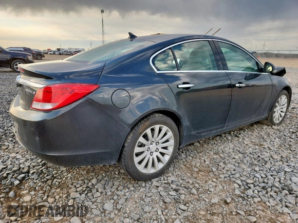 2012 Buick Regal Turbo Premium 1 with VIN 2G4GS5EV5C9210951, listed as a Copart auction lot 64258845 with Not provided miles and Salvage title. Bid and sale history available at DreamBid. Image 3.