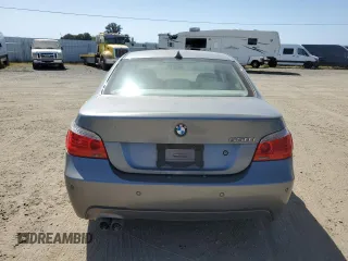 2008 BMW 5 Series 550i with VIN WBANW53598CT51425, listed as a Copart auction lot 54064475 with 124,391 mi miles and Clean Title. Bid and sale history available at carsss.com. Image 6.
