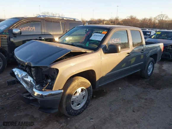 2008 Chevrolet Colorado LT w/1LT with VIN 1GCCS13E188111447, listed as a IAAI auction lot 41424541 with 92,794 mi miles. Bid and sale history available at carsss.com. Image 2.