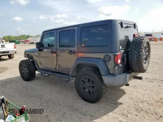 2017 Jeep Wrangler Unlimited Sport with VIN 1C4HJWDG6HL627015, listed as a Copart auction lot 63864755 with 113,443 mi miles and Salvage title. Bid and sale history available at DreamBid. Image 2.