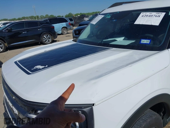 2023 Ford Bronco Sport Big Bend with VIN 3FMCR9B67PRE22247, listed as a IAAI auction lot 42040768 with 21,511 mi miles and . Bid and sale history available at DreamBid. Image 6.