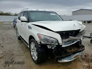 2013 Infiniti QX56 with VIN JN8AZ2NE7D9061281, listed as a Copart auction lot 51107315 with 207,403 mi miles and Non repairable. Bid and sale history available at DreamBid. Image 15.