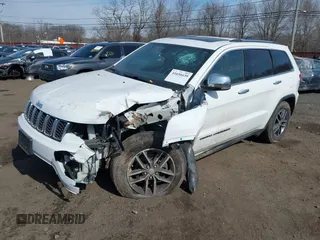 2018 Jeep Grand Cherokee Limited with VIN 1C4RJFBG2JC108914, listed as a IAAI auction lot 41650439 with 82,643 mi miles and . Bid and sale history available at DreamBid. Image 2.