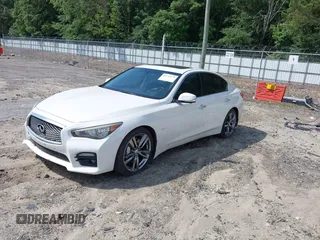 2014 Infiniti Q50 Sport with VIN JN1BV7AP5EM683640, listed as a IAAI auction lot 42459979 with 315,363 mi miles and . Bid and sale history available at DreamBid. Image 2.